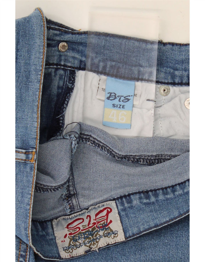 VINTAGE Womens Capri Jeans IT 46 Large W30 L23 Blue Cotton Vintage Vintage and Second-Hand Vintage from Messina Hembry 