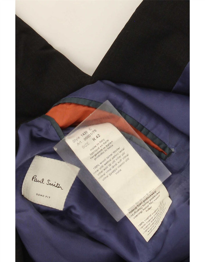 Męska marynarka Paul Smith Soho zapinana na 2 guziki UK 42 XL Szara wełna