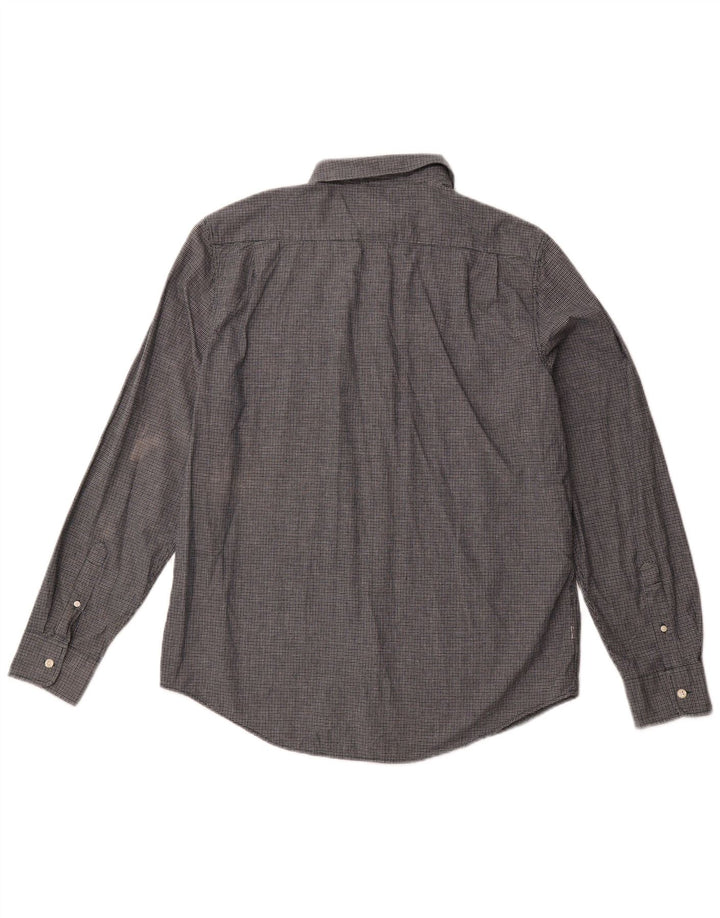 Koszula męska LEVI'S Slim Fit, duża, bawełniana w granatową kratę