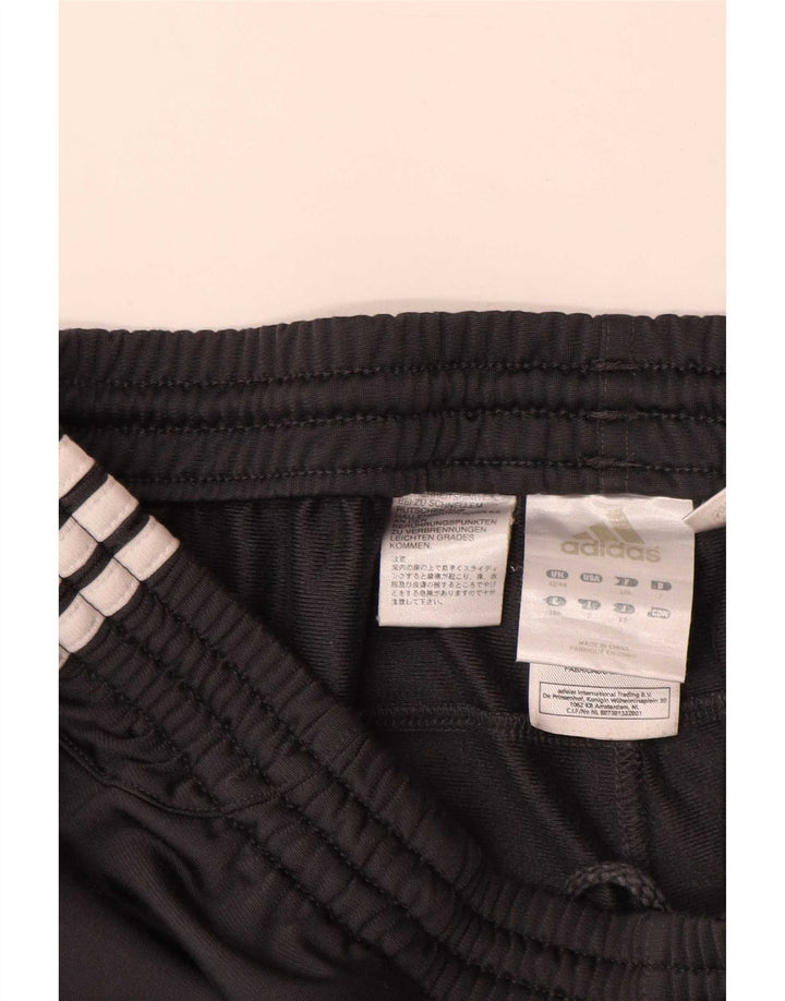 Męskie spodnie dresowe Adidas UK 42/44, duże, szare, poliestrowe
