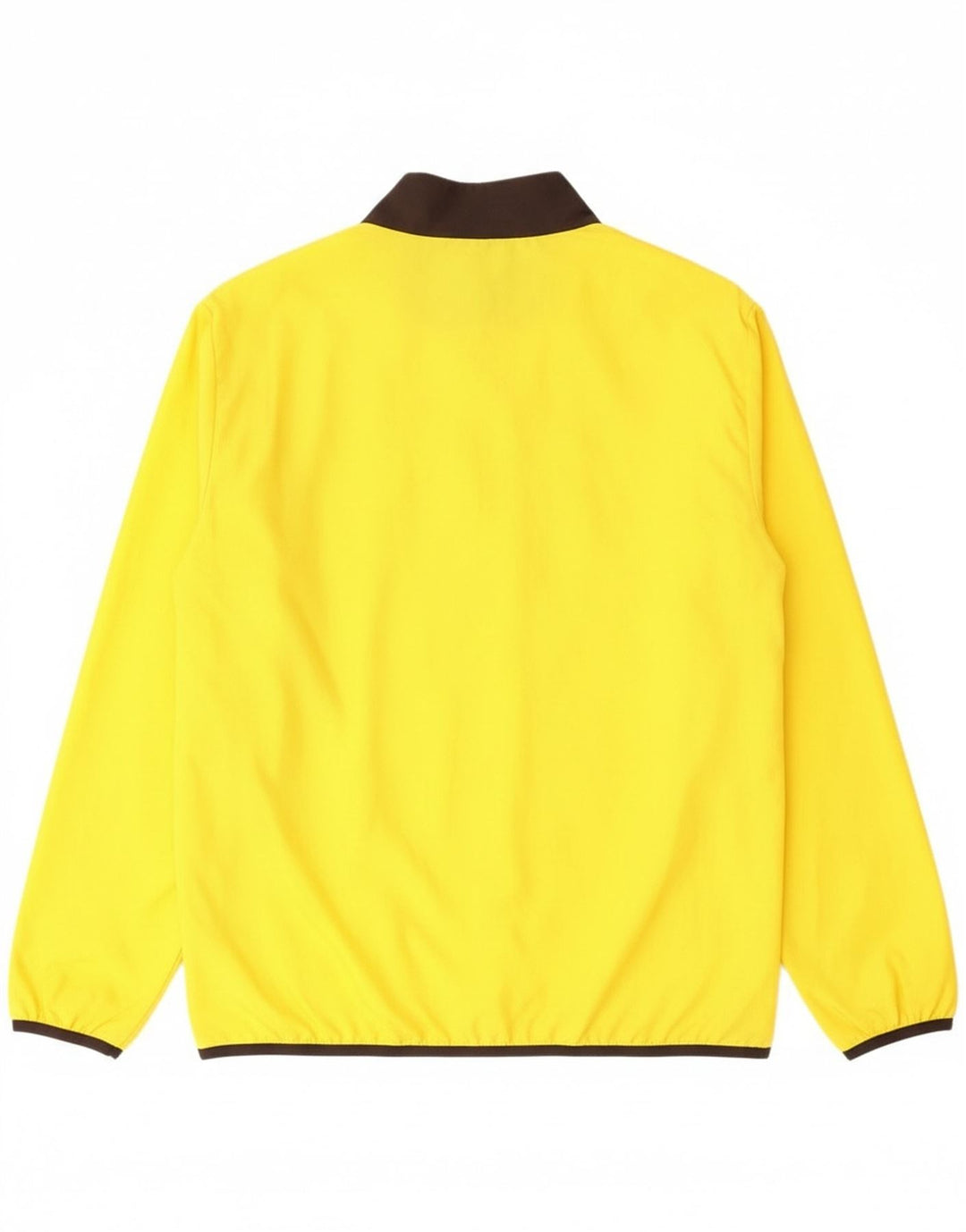 Męska kurtka dresowa Puma, średnia żółta, poliester z blokami kolorów