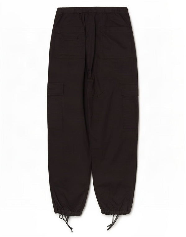 Spodnie damskie Zara Joggers Cargo, małe W26 L26, czarne, bawełniane