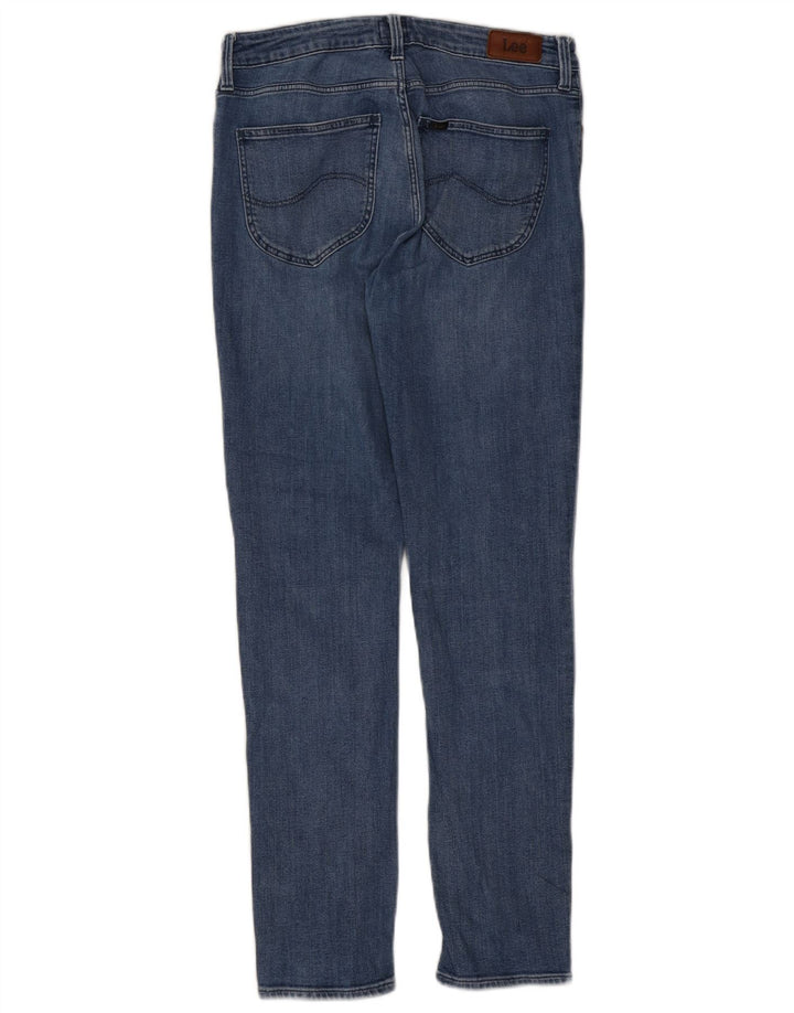Damskie jeansy Lee Elly Slim W30 L31 Niebieskie bawełniane