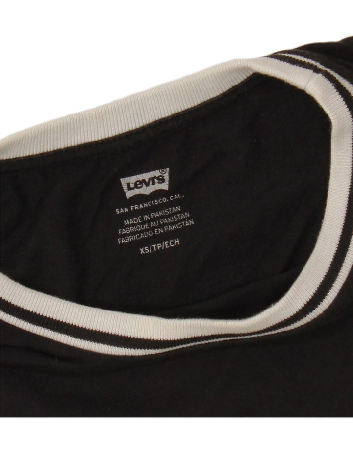 Damska koszulka LEVI'S Top UK 6 XS Czarna