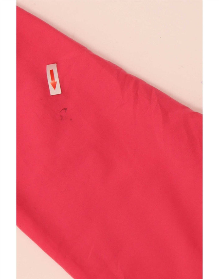 Damska kurtka dresowa Reebok UK 18 XL, różowy poliester z blokami kolorów