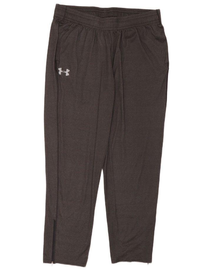 Męskie spodnie dresowe Under Armour Heat Gear XL, szare, poliestrowe
