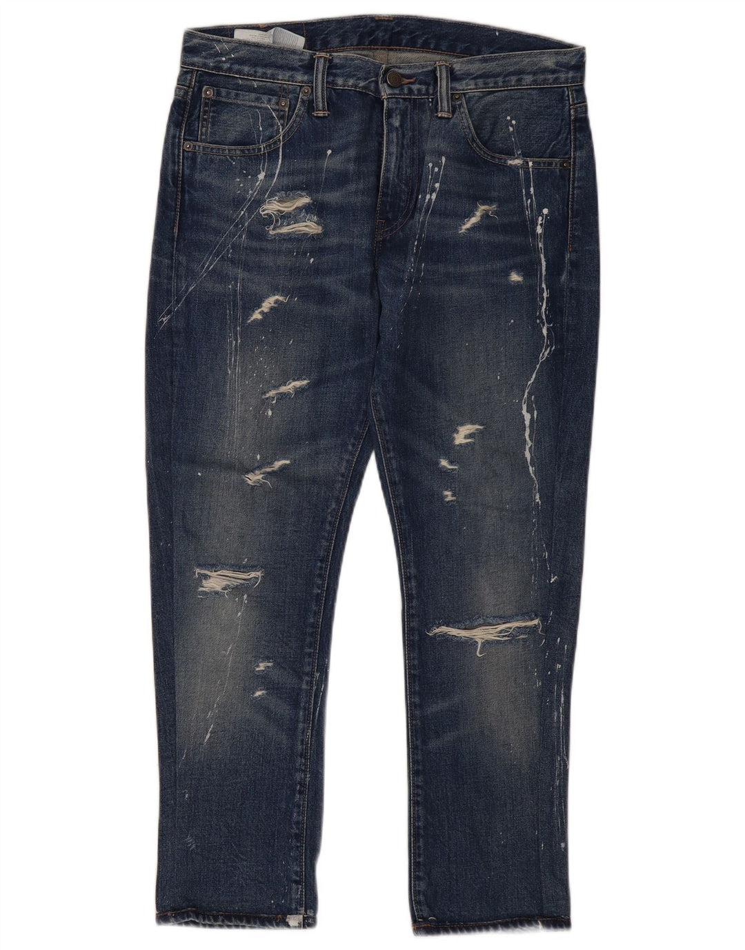 Damskie jeansy Levi's 527 w trudnej sytuacji W32 L28 Niebieska bawełna