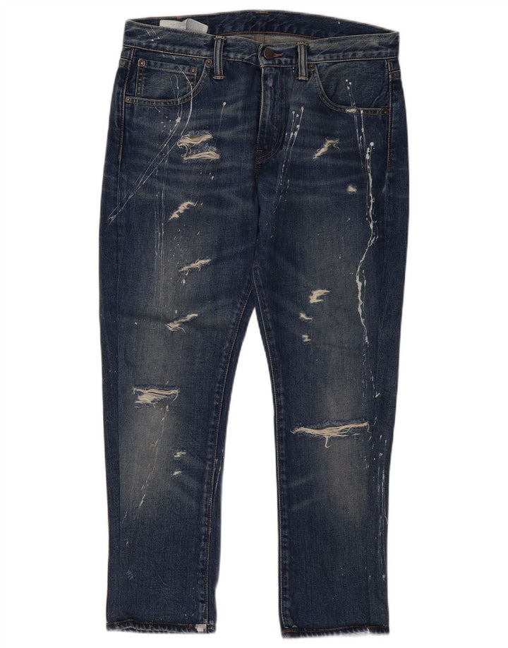 Damskie jeansy Levi's 527 w trudnej sytuacji W32 L28 Niebieska bawełna