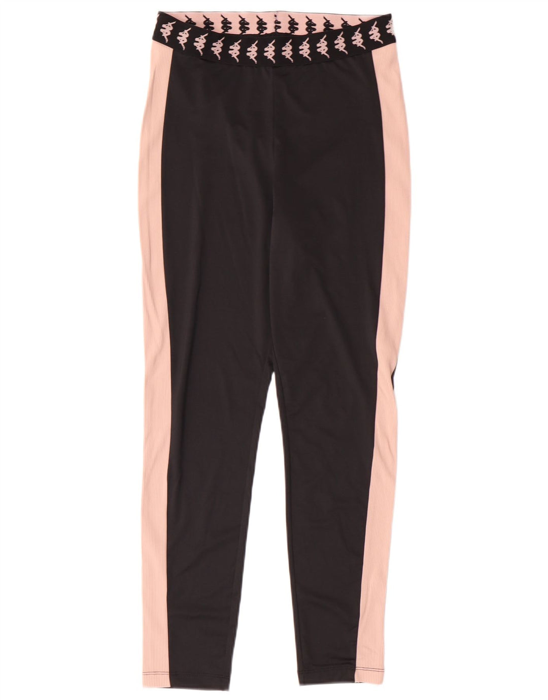 Damskie legginsy Kappa Tezenis Graphic UK 8 Small Black Colorblock