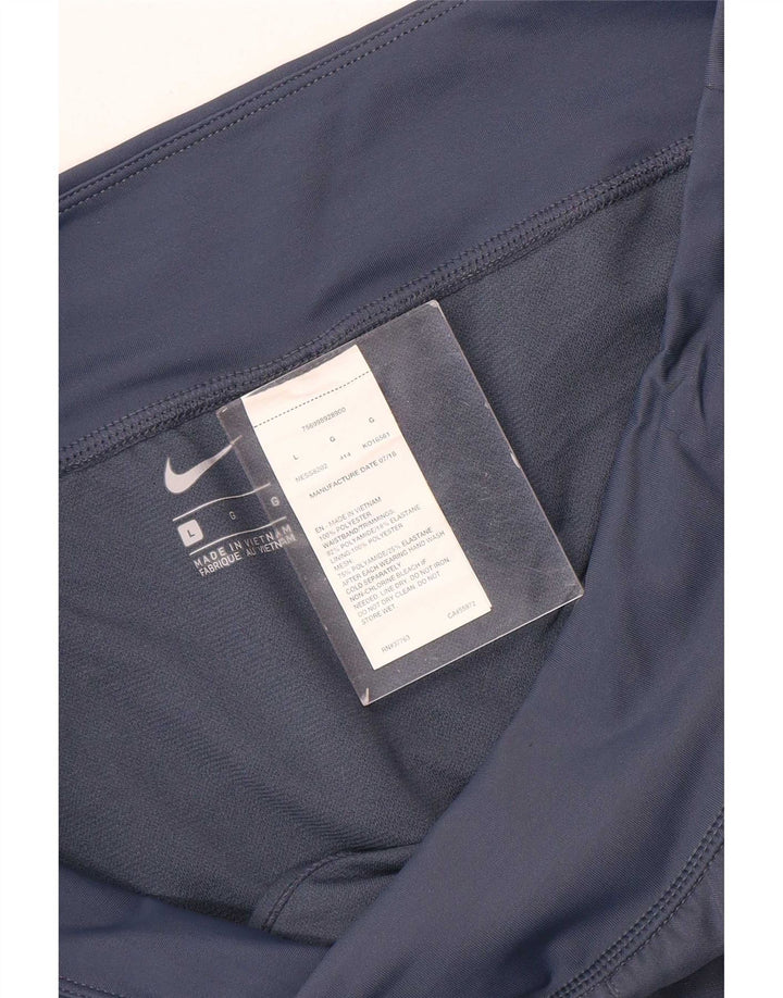 Damskie spodenki sportowe Nike UK 16, duże, granatowe, poliestrowe