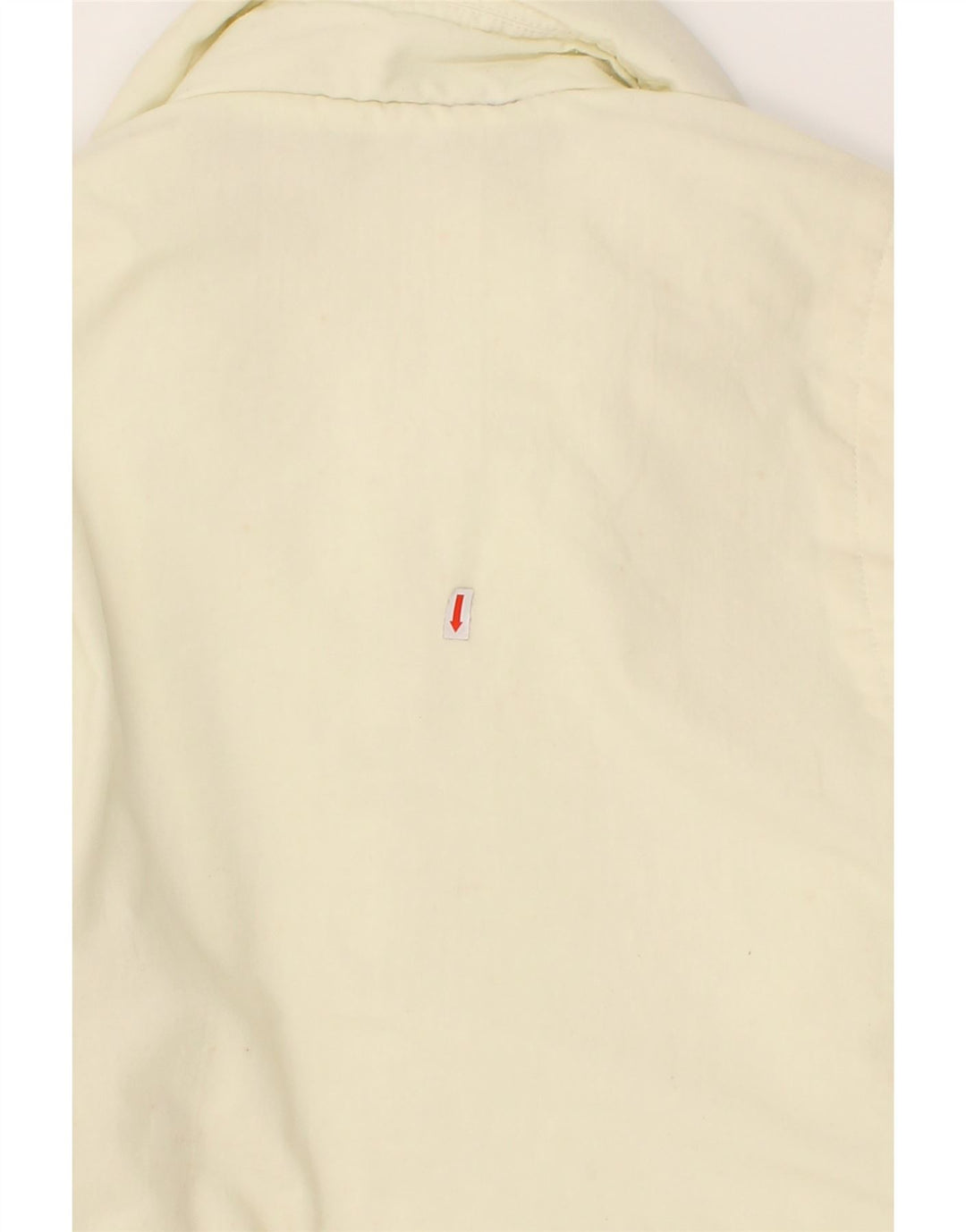 VINTAGE Womens Bomber Jacket EU 40 Medium Beige Polyester Vintage Vintage and Second-Hand Vintage from Messina Hembry 