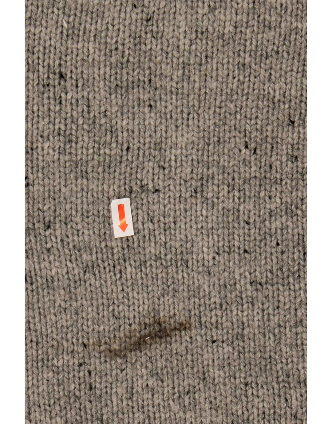 Męski sweter zapinany na guziki NAUTICA XL, szary, nakrapiany akryl