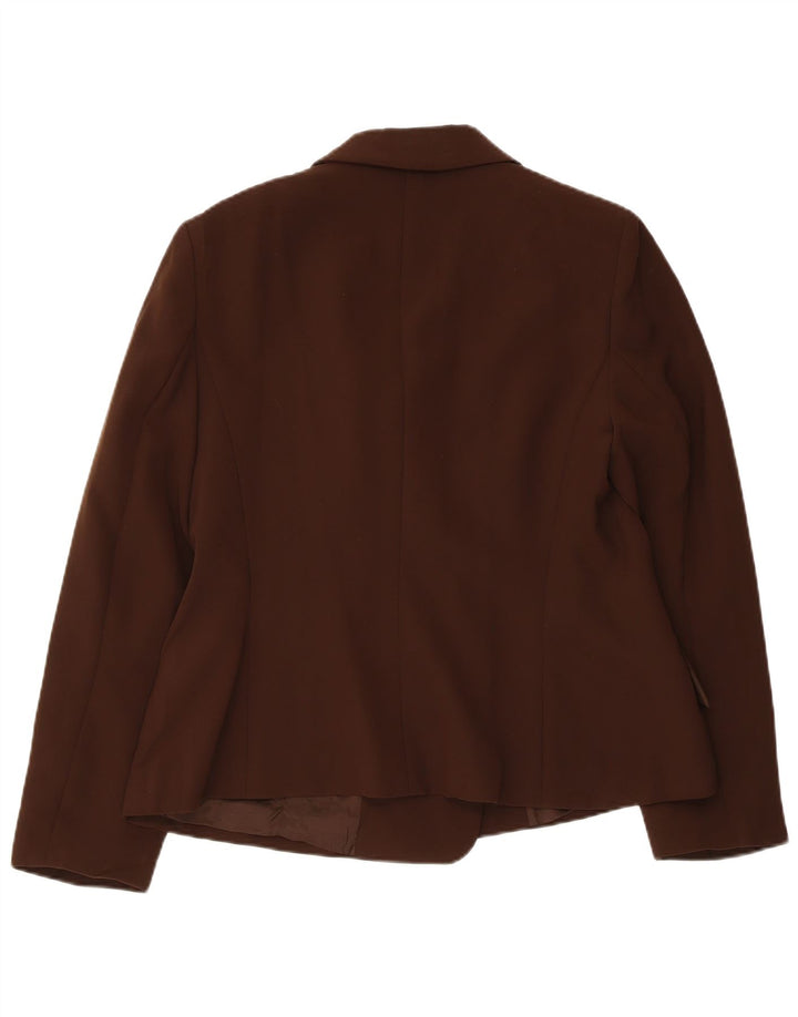 LUISA SPAGNOLI Damska marynarka IT 48 XL, brązowy poliester