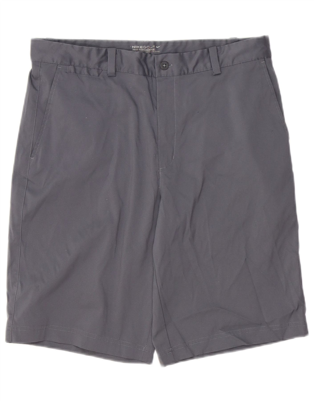Męskie spodenki chino Nike Dri Fit W32 średnioszary poliester