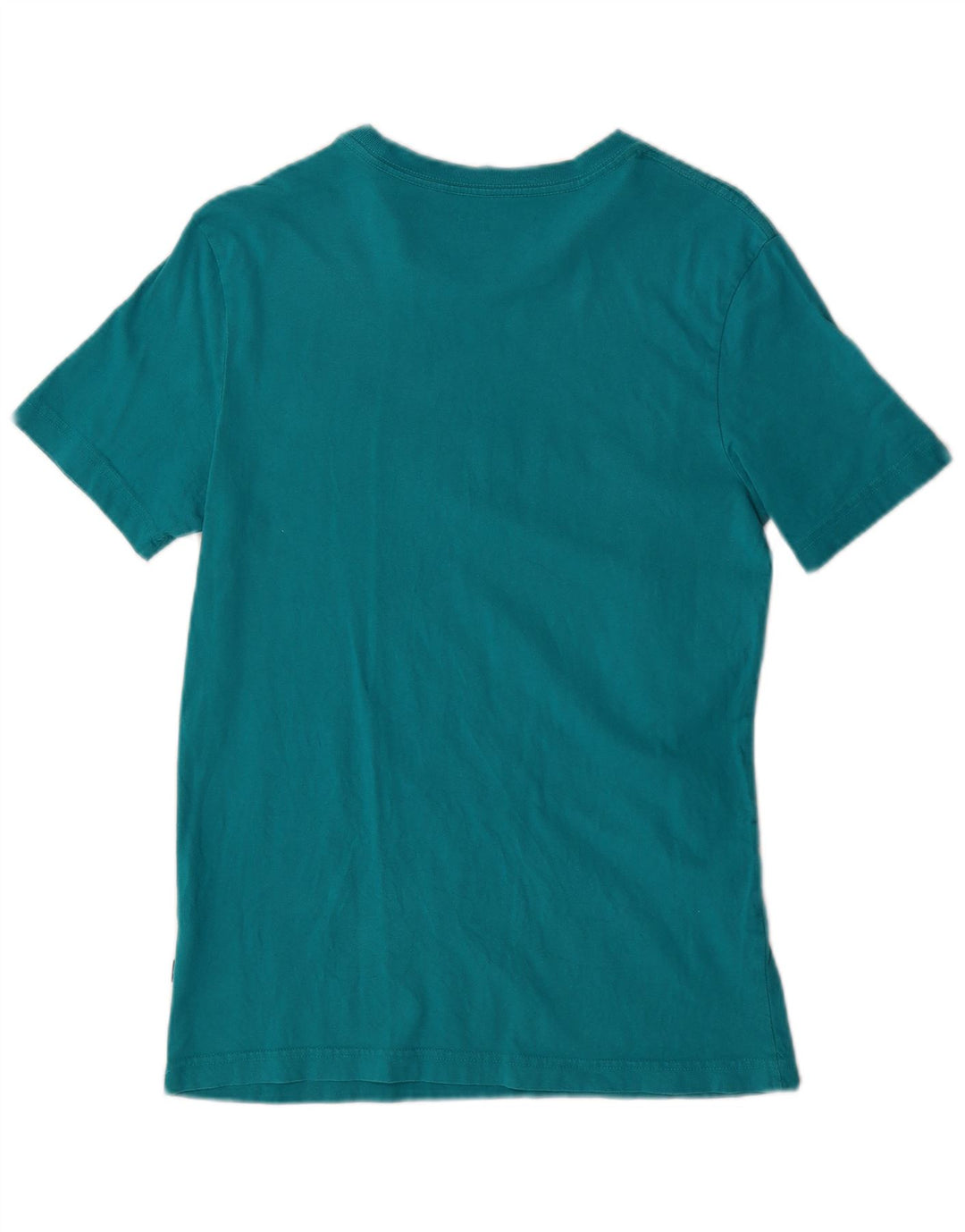 Męski T-shirt z grafiką PUMA, mały, turkusowy, bawełniany