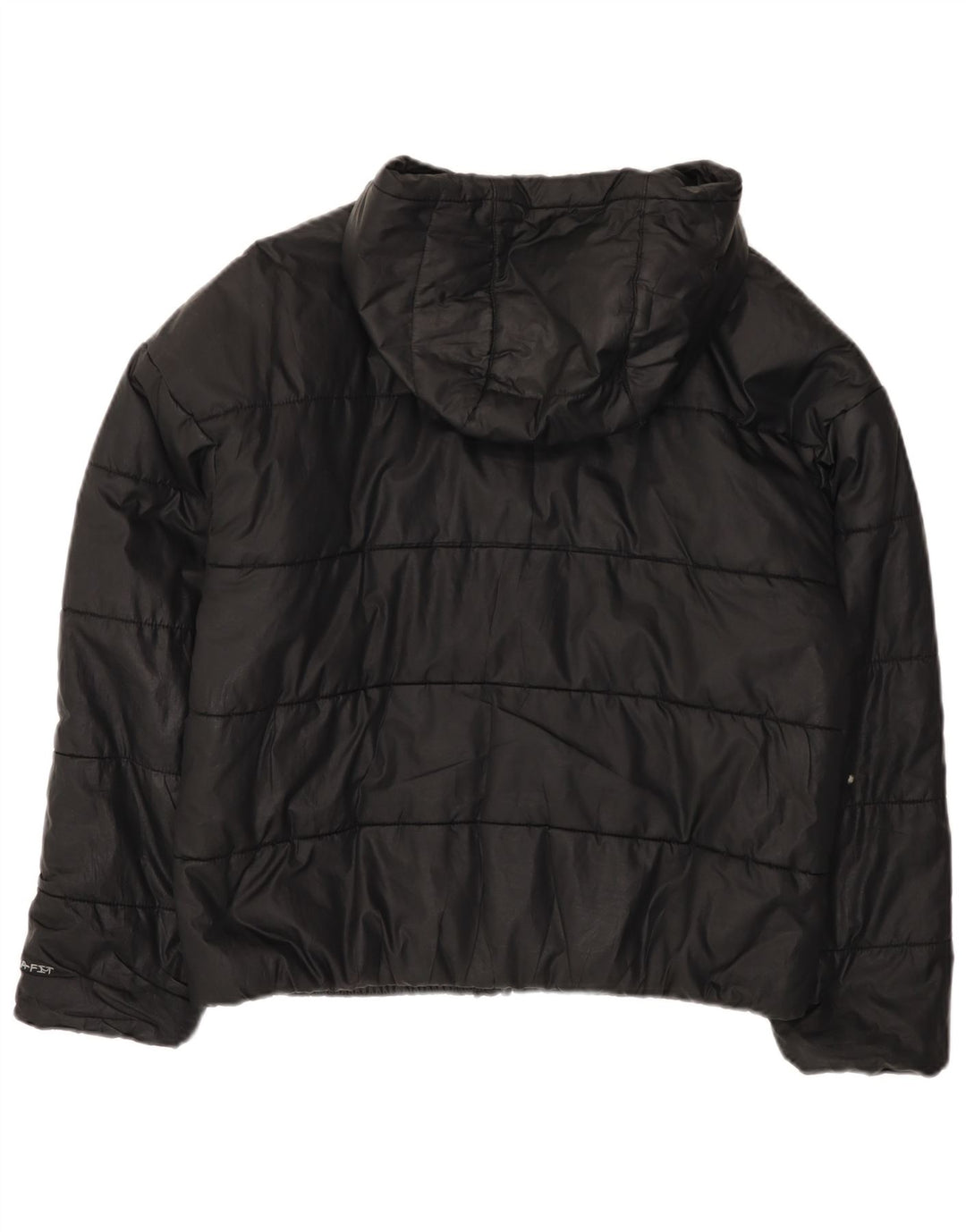 Damska kurtka oversize Nike Therma-Fit UK 10, mała, czarna, poliestrowa