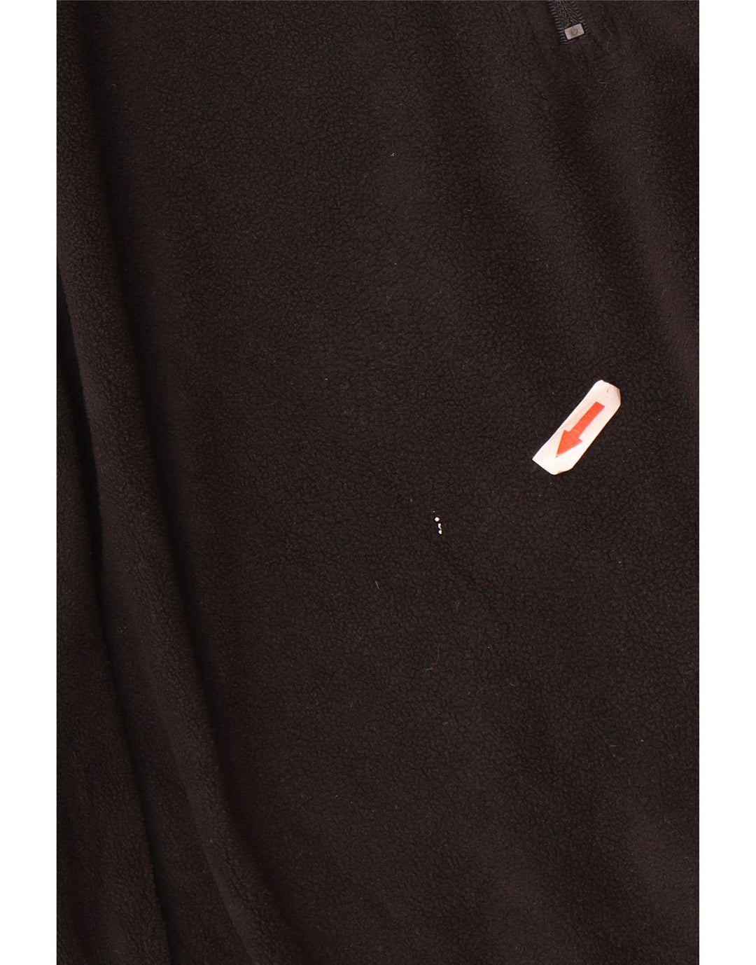 Lotto Mens Zip Neck Fleece Jumper 2XL Black Polyester