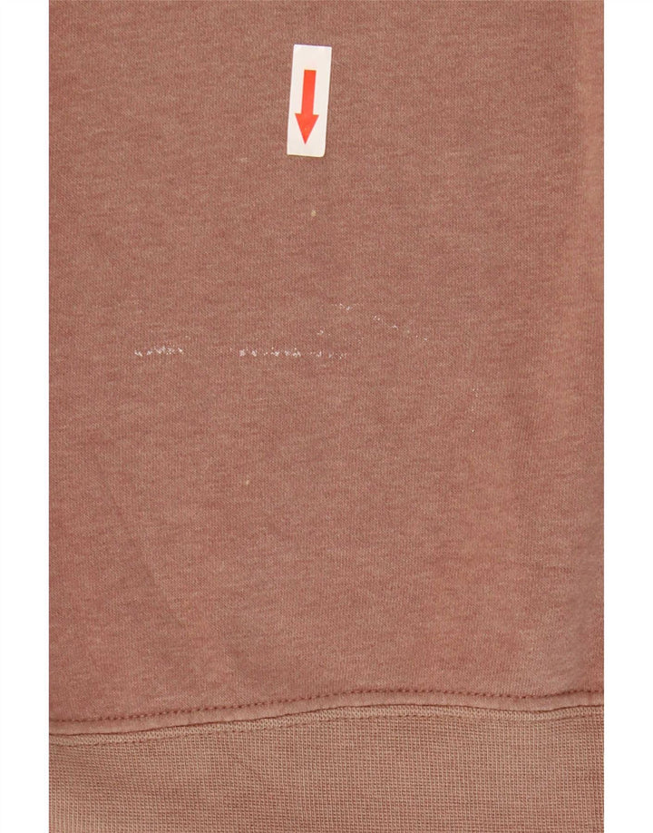 Damska bluza z kapturem Nike Oversized Longline Graphic UK 14 Średni brąz