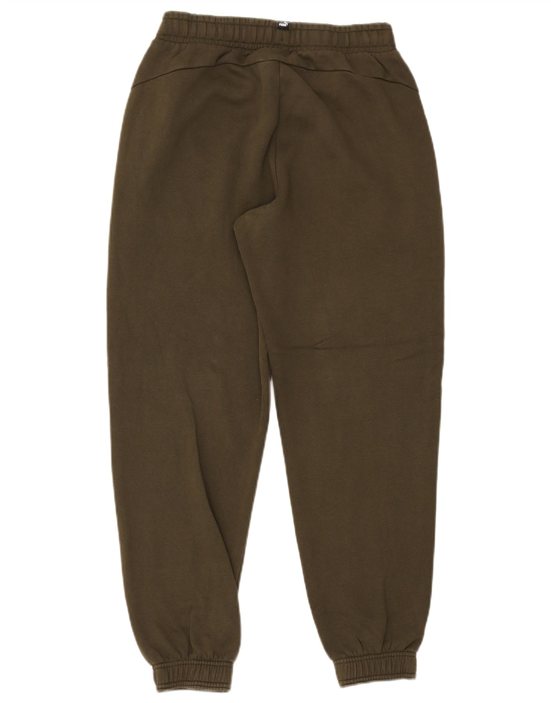 Chłopięce spodnie dresowe Puma Joggery 15-16 lat, bawełna khaki