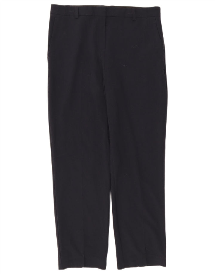Damskie spodnie Chino Marks & Spencer UK 12 Medium W32 L29 Granatowe