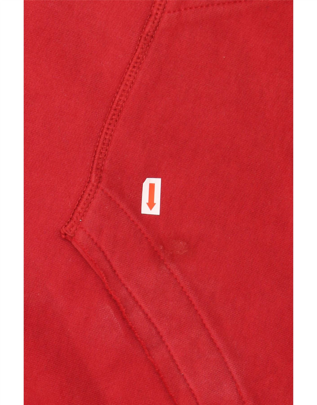 Męski sweter z kapturem i grafiką ENERGIE XL, czerwony, bawełniany