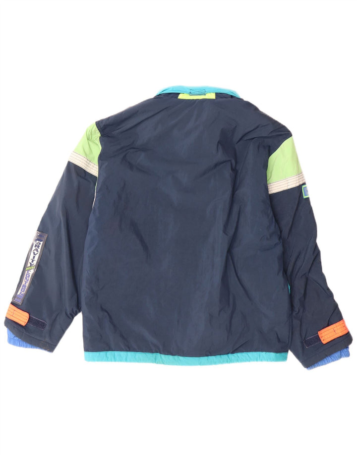 Diadora Boys Windbreaker Jacket 11-12 Years XL  Navy Blue Polyamide