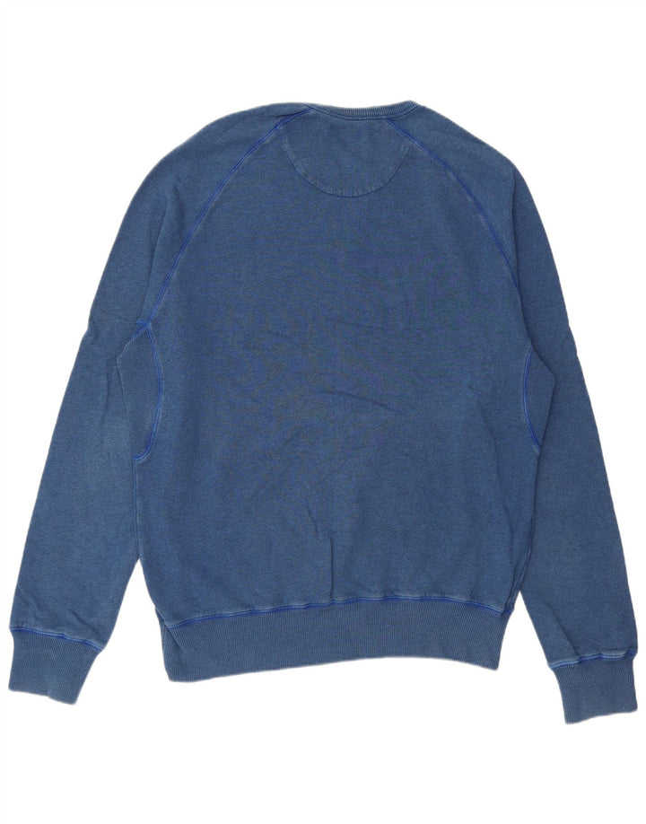 Bluza męska Fred Perry, duża, niebieska, bawełniana
