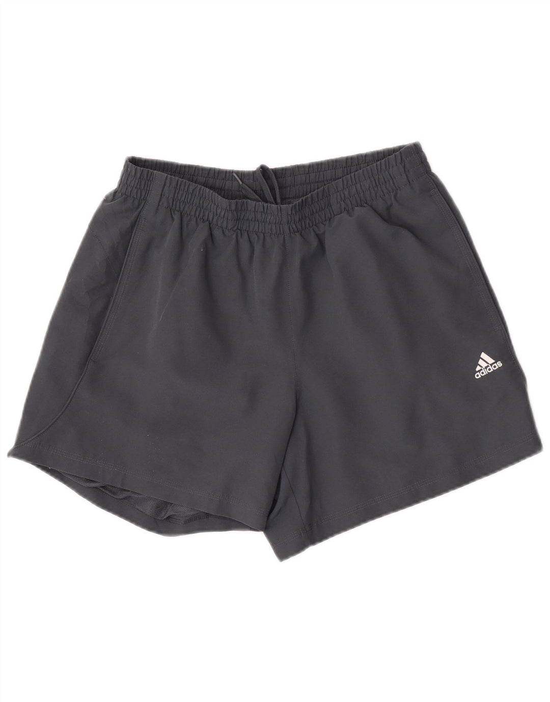 Męskie spodenki sportowe Adidas Climalite, średnioszary, poliestrowy