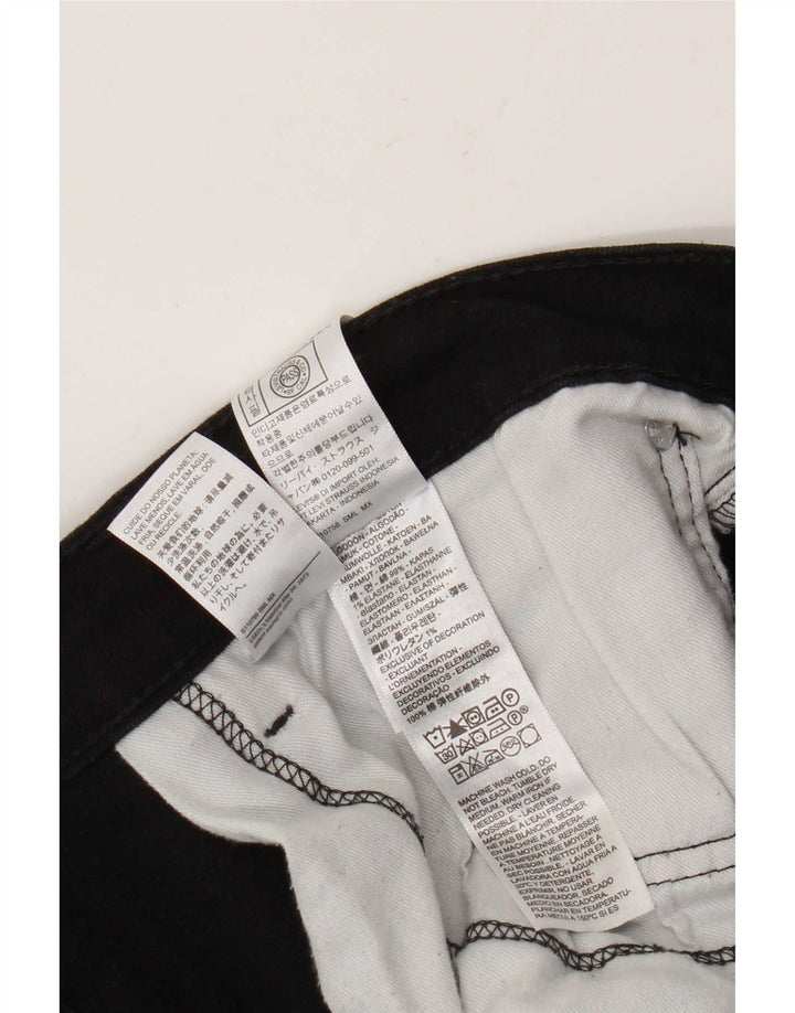 Męskie jeansy Levi's 511 Slim W38 L34 Czarna bawełna