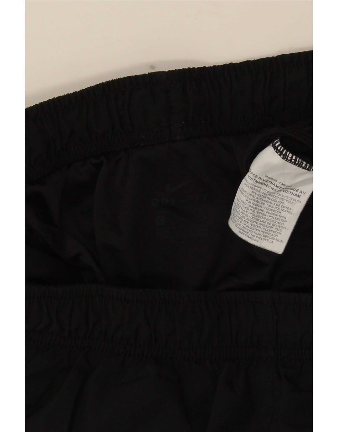 Damskie spodenki sportowe Nike Dri Fit UK 16, duże, czarne, poliestrowe