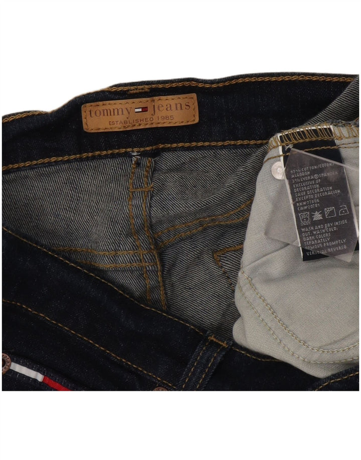 Damskie jeansy Bootcut Tommy Hilfiger W30 L34 Granatowe, bawełniane