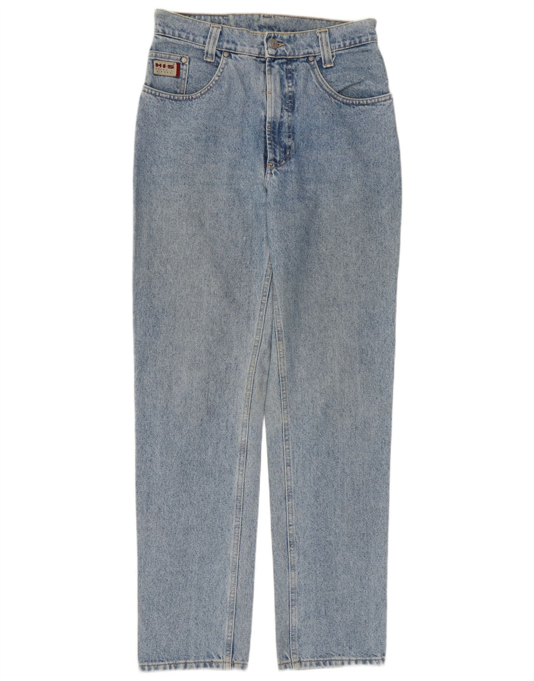 Damskie jeansy z wysokim stanem H.I.S W30 L30 Niebieskie