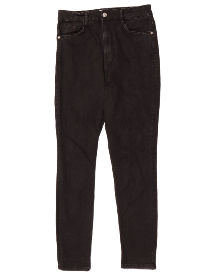 Dżinsy damskie Zara EU 40 Medium W30 L28 Czarna bawełna
