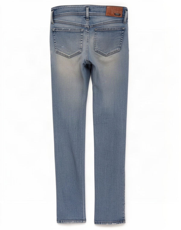 Damskie jeansy Diesel Slim W30 L34 Niebieskie bawełniane