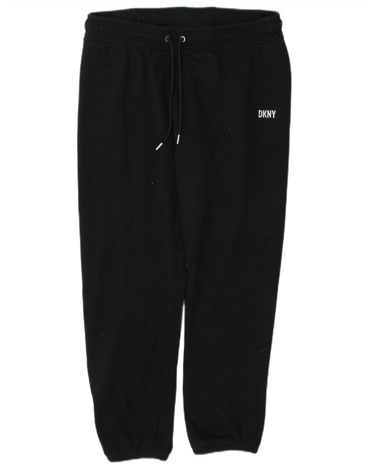 Męskie spodnie dresowe Dkny Joggers, duże, czarne, bawełniane