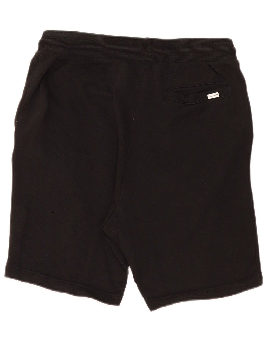 Męskie spodenki sportowe Jack & Jones, średnia czarna bawełna