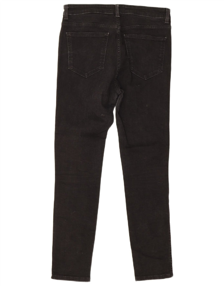 Dżinsy damskie Zara EU 40 Medium W30 L28 Czarna bawełna