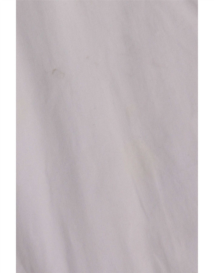 Crew Clothing Męska koszula pulowerowa z krótkim rękawem XL, fioletowa bawełna