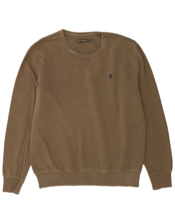 Bluza męska FRENCH CONNECTION XL, bawełniana w kolorze khaki