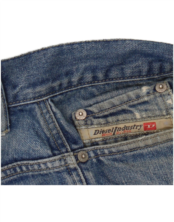 Męskie dżinsy Bootcut Diesel W36 L30 Niebieskie bawełniane