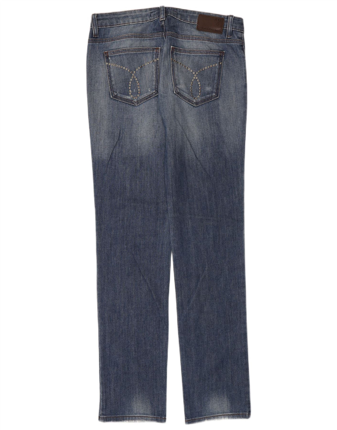 Damskie dżinsy Calvin Klein W29 L33 Niebieskie bawełniane