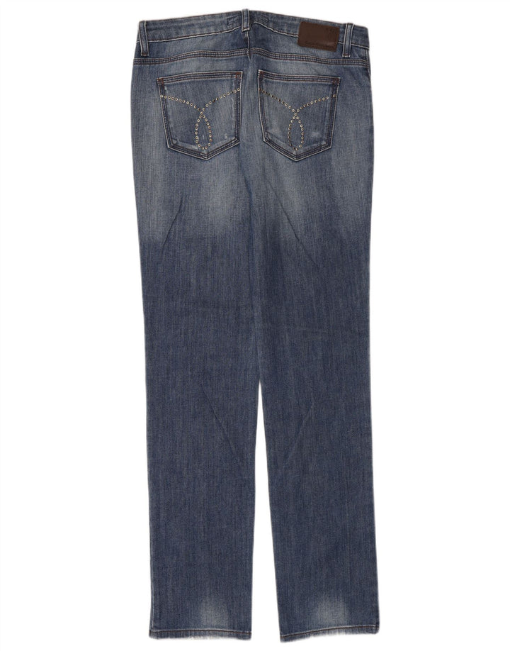 Damskie dżinsy Calvin Klein W29 L33 Niebieskie bawełniane