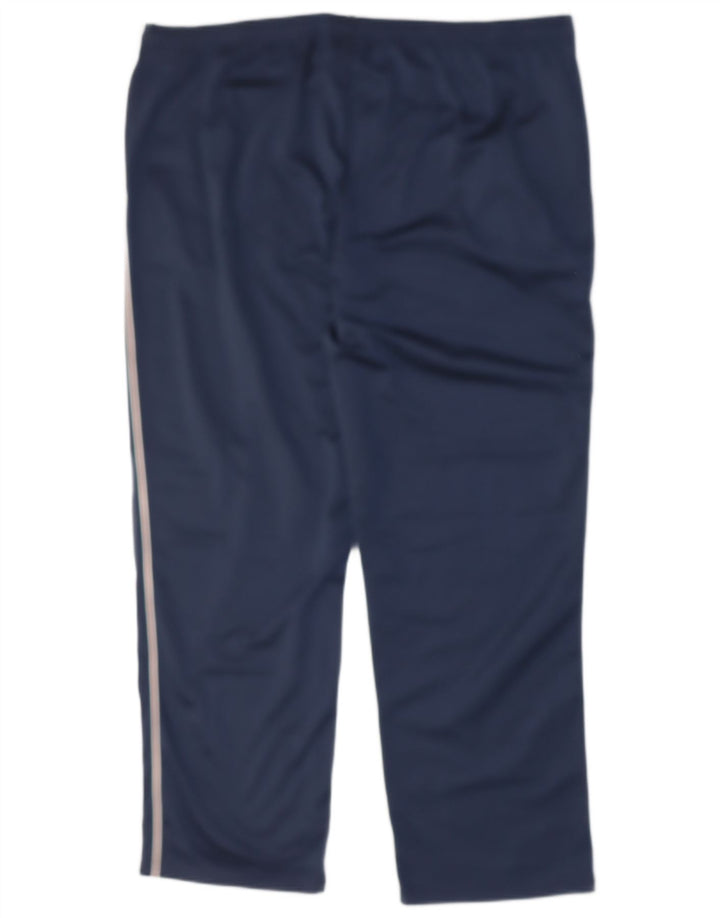 REEBOK Mens Tracksuit Trousers 2XL  Navy Blue Polyester