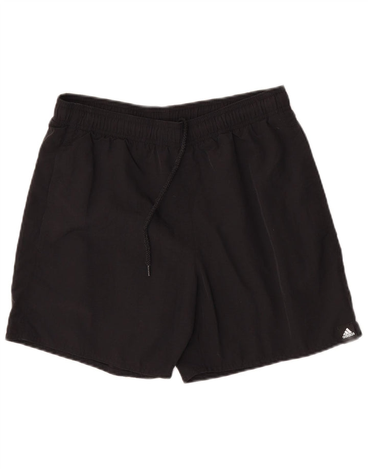 Męskie spodenki sportowe ADIDAS, małe, czarne, nylonowe