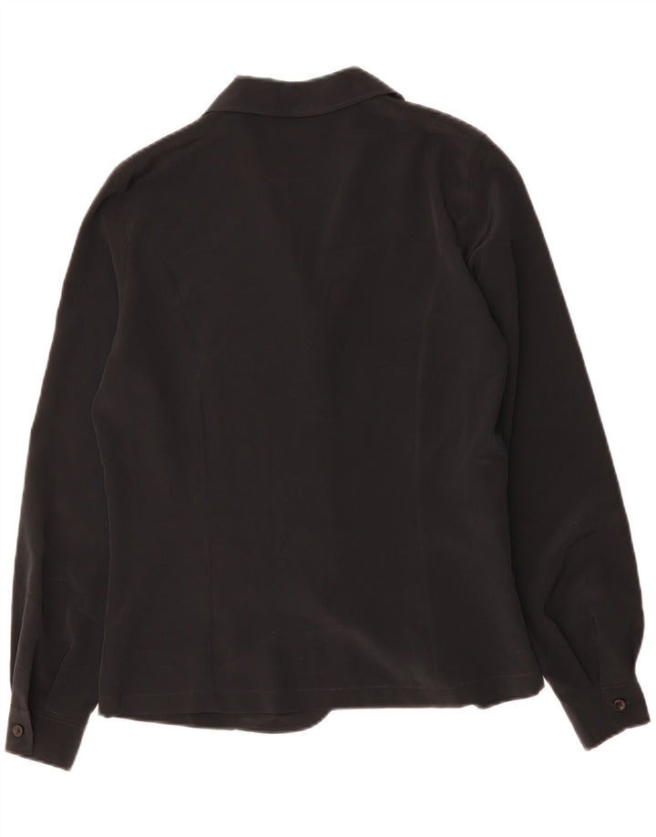 Damska bluzka koszulowa RENATO BALESTRA IT 44 Średni czarny poliester