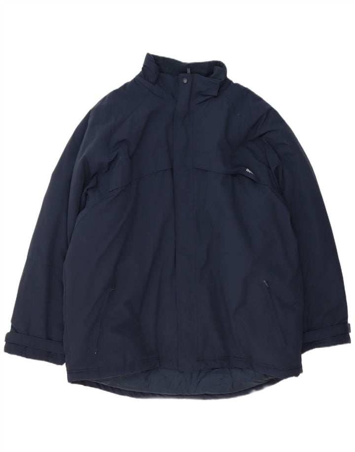 Męska kurtka Adidas Graphic Padded Jacket UK 42 XL Granatowy poliester