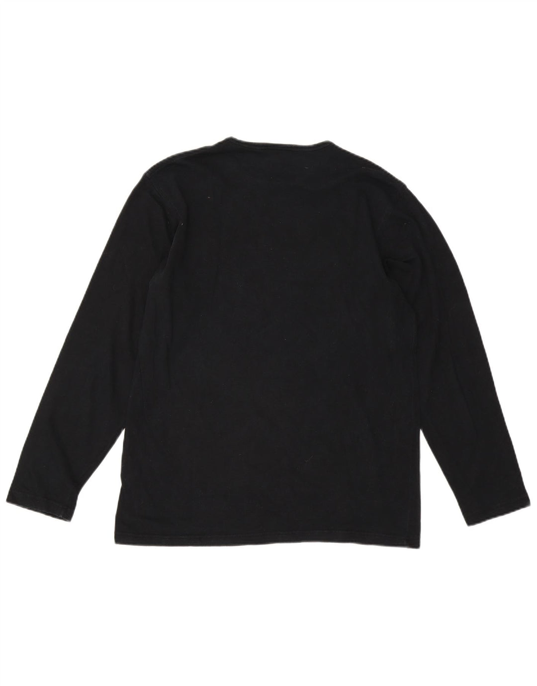 Męski top Trussardi Jeans z długim rękawem 2XL, czarna wiskoza