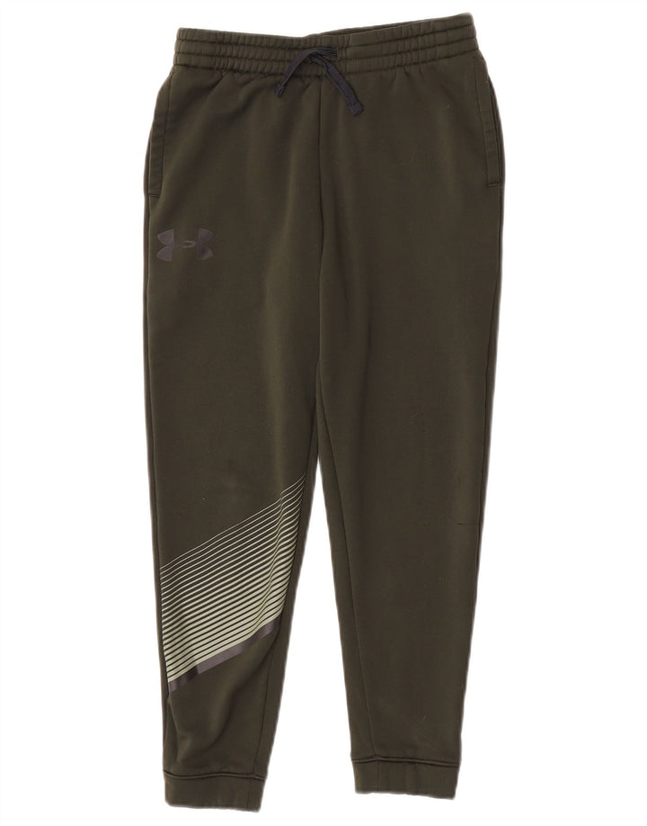 Chłopięce spodnie dresowe Under Armour Joggers 9-10 lat, średni khaki