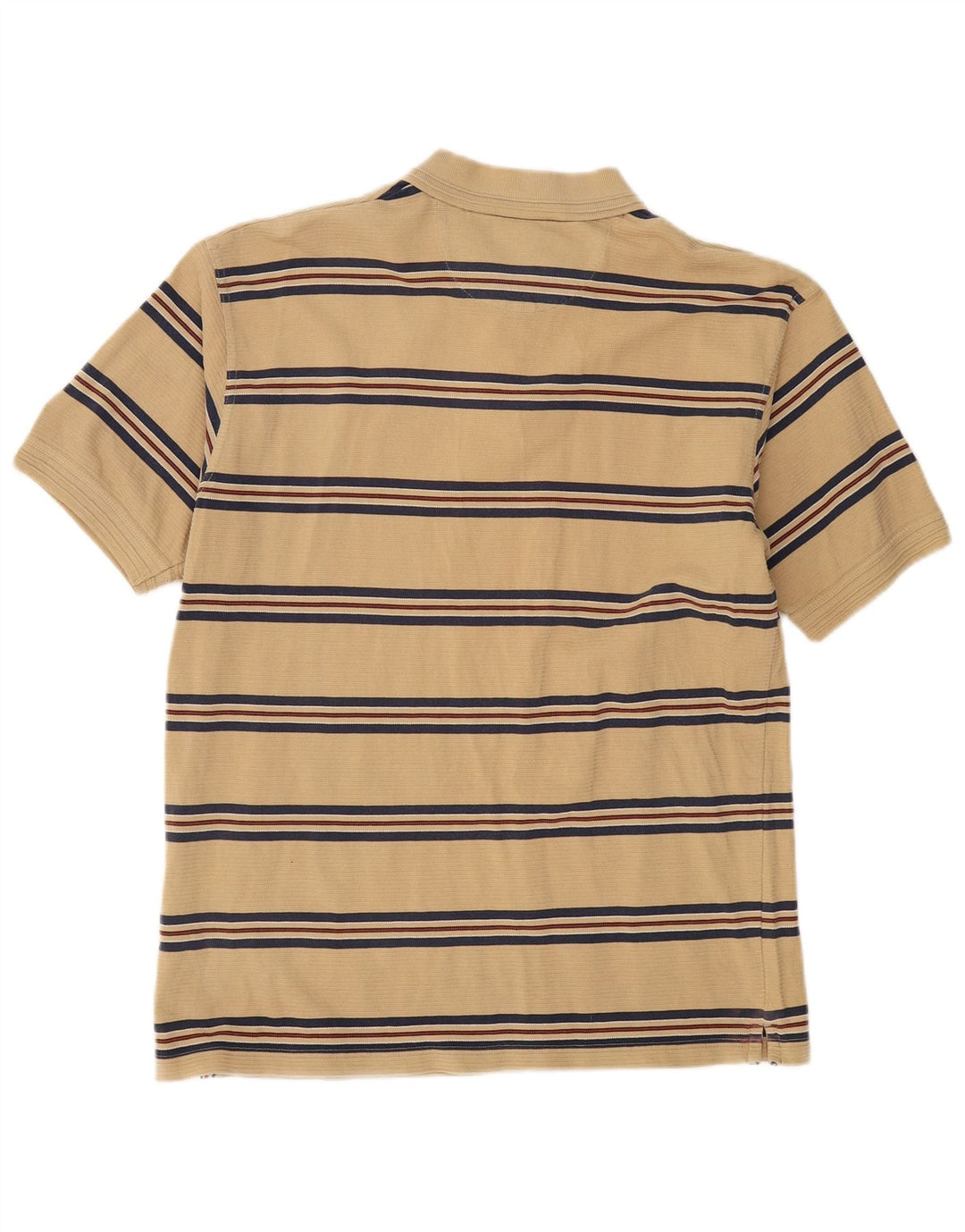 Męska koszulka polo Ellesse w średnie beżowe paski