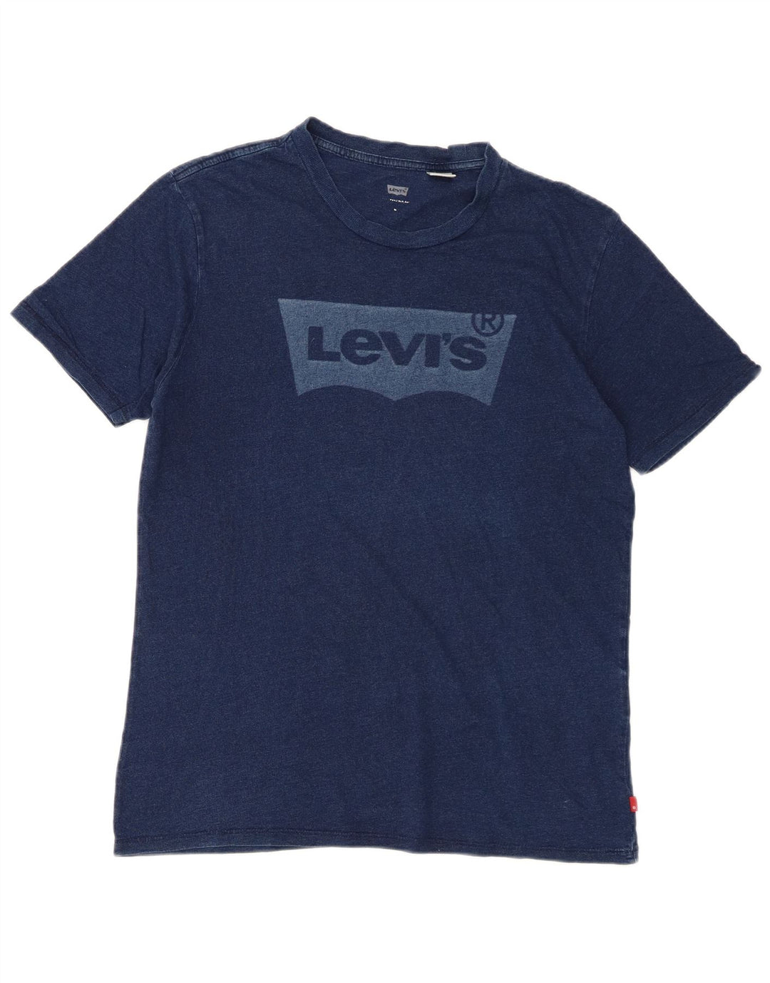 Męski T-shirt z grafiką Levi's, średni, granatowy, bawełniany